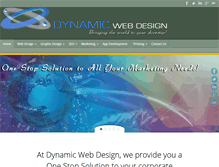 Tablet Screenshot of dynamicwebdesigncalgary.com